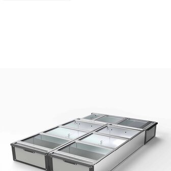 Set Floor Drawers Medium 24