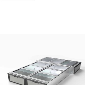 Set Floor Drawers Large 2