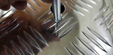 Set van 4 voetjes, 100 mm hoog