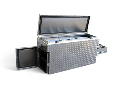 Aluminium Opbouwkist ALU-1