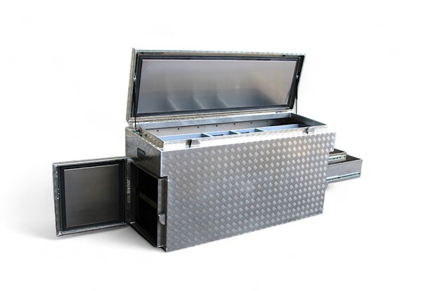 Aluminium Opbouwkist ALU-1