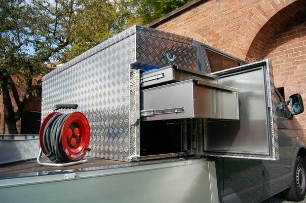 Aluminium Opbouwkist ALU-1
