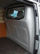 Tussenschot - Polyester - met ruit Peugeot Boxer hoogte 1